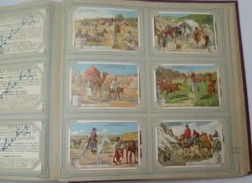 Liebigbilder Serie 568 "Nomadenvölker" komplett 1903 (11/ D0224rr)