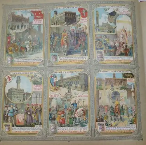 Liebigbilder Serie 671 "Berühmte Italienische Rathäuser" komplett 1906 (9/ D0381