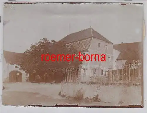 76938 Original Foto Schweta bei Mügeln Gasthaus um 1930