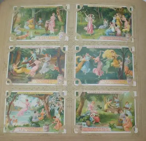 Liebigbilder Serie 680 "Elfenspiel" komplett 1906 (13/ D8709pppp)