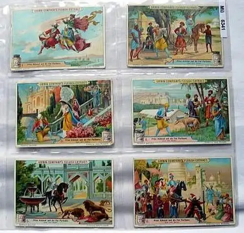 Liebigbilder Serie 507 Prinz Achmed und die Fee Paribanu, komplett 1901 (3/6341)