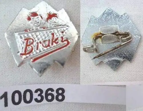 seltenes DDR Firmen Abzeichen Braki