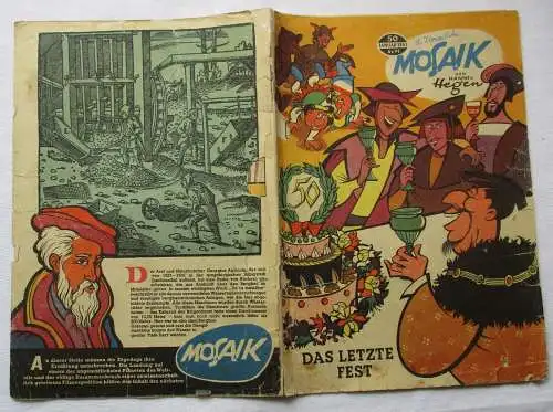 Mosaik von Hannes Hegen Digedag Nummer 50 von 1961 (116248)