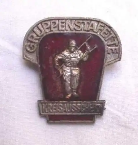 DDR Abzeichen Feuerwehr Gruppenstafette Kreisausscheid