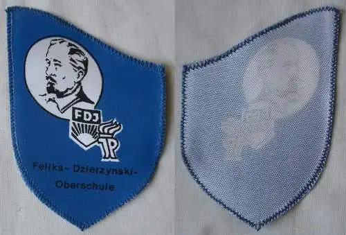 DDR Aufnäher Stoff Abzeichen Feliks-Dzierzynski-Oberschule (164957)