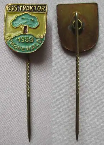 DDR Sport Anstecknadel Mitgliedsabzeichen BSG Traktor Schönewalde (143702)