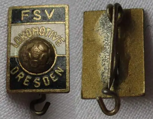 DDR Sport Anstecknadel Mitgliedsabzeichen FSV Lokomotive Dresden (164556)