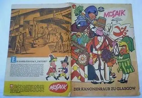 Mosaik von Hannes Hegen Digedags Nummer 69 von 1962 e