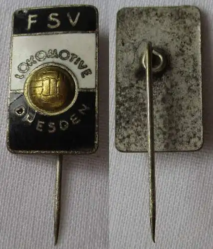 DDR Sport Anstecknadel Mitgliedsabzeichen FSV Lokomotive Dresden (164675)