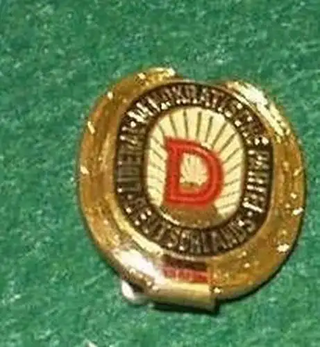 liberaldemokratisches DDR Parteiabzeichen LDPD
