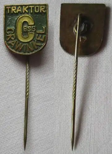 DDR Sport Anstecknadel Mitgliedsabzeichen BSG Traktor Crawinkel (144070)