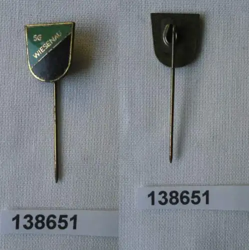 DDR Sport Anstecknadel Mitgliedsabzeichen SG Wiesenau (138651)