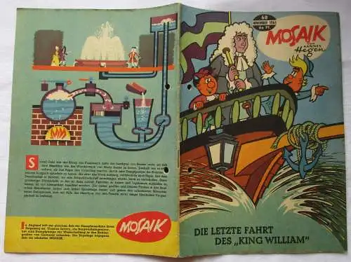 Mosaik von Hannes Hegen Digedag Nummer 60 von 1961 (142779)