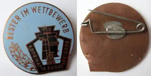 DDR Bester im Wettbewerb VEB Kombinat A. Funk Freiberg Auszeichnung (135914)
