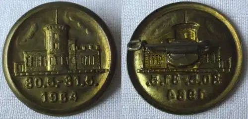 seltenes DDR Blech Abzeichen Schloß ? 30.5.-31.5.1964 (154435)