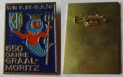 DDR Abzeichen 650 Jahre Graal-Müritz vom 9. bis 15. September 1978 (157077)