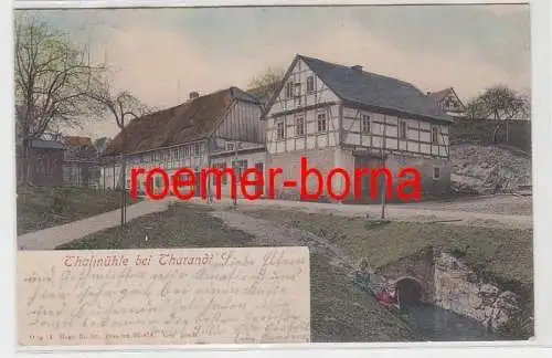83858 Ak Thalmühle bei Tharandt 1900