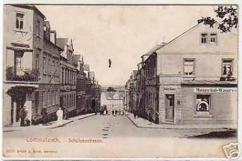 05948 Ak Lommatzsch Schützenstrasse 1911
