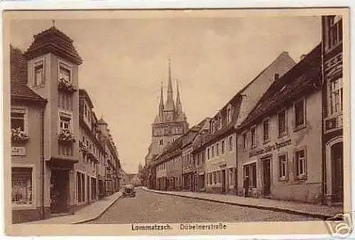 17108 Ak Lommatzsch Döbelnerstrasse 1933