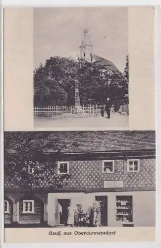 88731 Mehrbild Ak Gruß aus Obercunnersdorf 1940