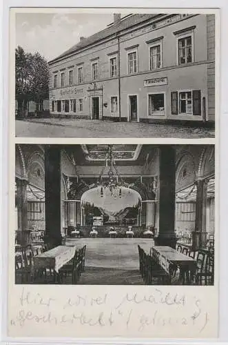 92925 Mehrbild Ak Gasthof Stenz bei Königsbrück 1934