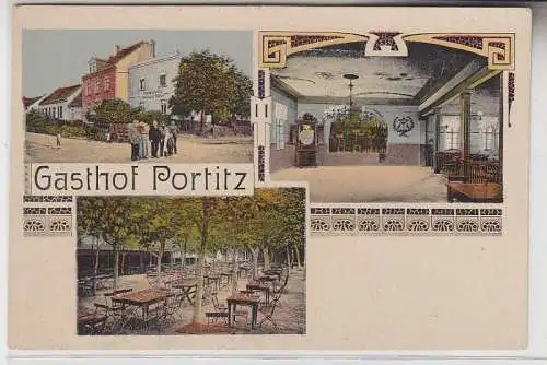 68919 Mehrbild Ak Gasthof Portitz um 1910