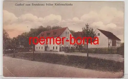80269 Ak Gasthof zum Erntekranz früher Kiefernschänke Oppach O.-L. 1930