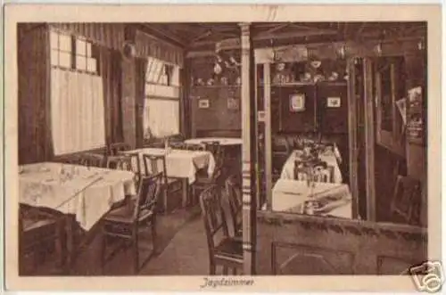 15748 Ak Plauen i.V. Gaststätte Hutznstub 1928