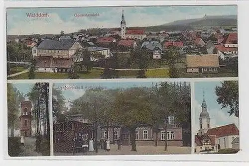 67299 Mehrbild Ak Walddorf Bergwirtschaft Kottmarberg u.a. 1916