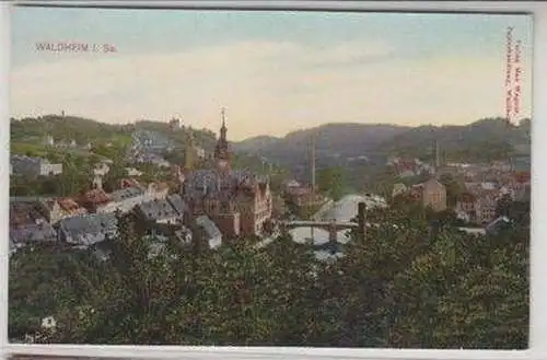 50151 Ak Waldheim in Sachsen Gesamtansicht um 1920