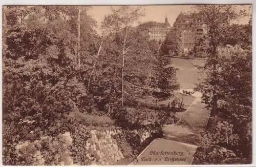 70489 Ak Charlottenburg Park am Lietzensee 1925