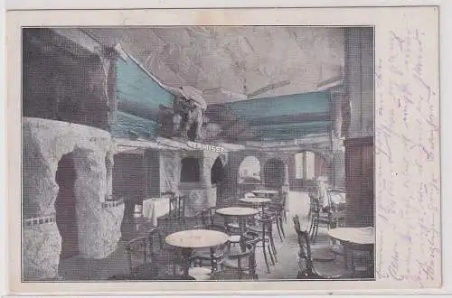 46078 Ak Berlin Frankfurter Alle 53 Restaurant zur Riebeck-Ecke 1918