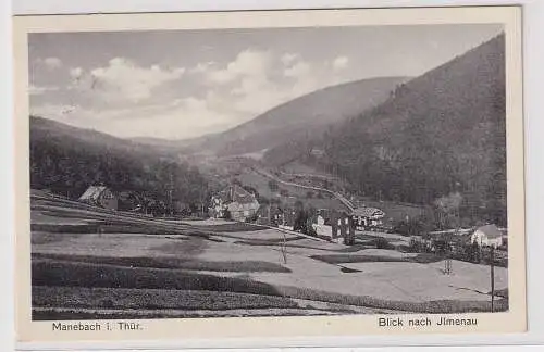 19686 AK Manebach in Thüringen - Blick nach Ilmenau 1932
