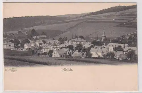 80351 AK Erlbach im Vogtland - Ortsansicht