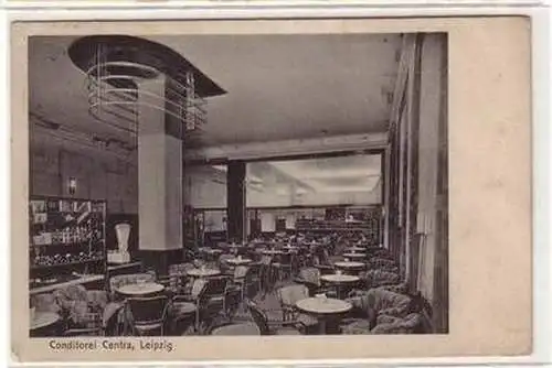 54155 Ak Leipzig Café Centra 1930