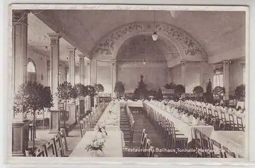 56142 Ak Meerane Restaurant und Ballhaus "Tonhalle" 1932