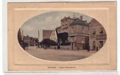 46203 Ak Weinböhla untere Hauptstraße Konditorei 1918