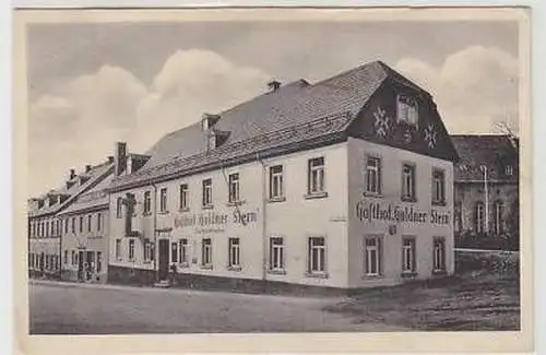 42541 Ak Sayda Erzgeb. Hotel Goldner Stern um 1935