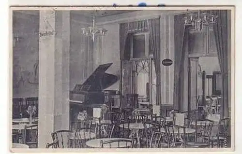 54111 Ak Löbau in Sachsen Café Schnabel 1934