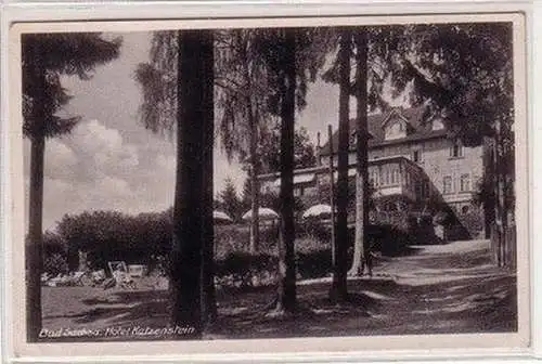 60480 Ak Bad Sachsa Hotel Katzenstein 1944
