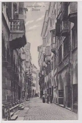 30030 Ak Bozen Tirol Laubengasse 1911