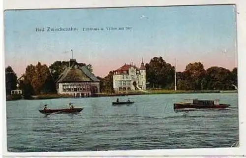 37920 Ak Bad Zwischnahn Fährhaus und Villen 1918