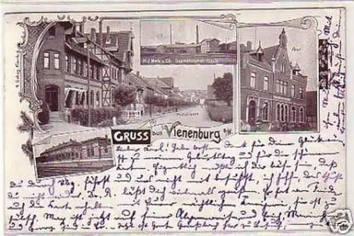 03369 Mehrbild Ak Gruß aus Vienenburg am Harz 1899
