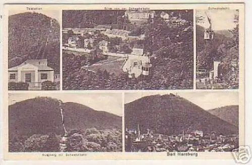 10241 Mehrbild Ak Bad Harzburg Schwebebahn usw. 1937