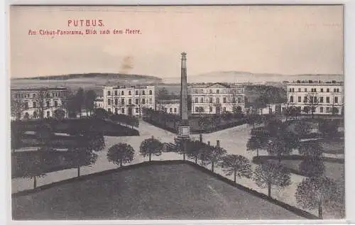 907596 AK Putbus - Am Cirkus-Panorama, Blick nach dem Meere