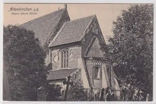908243 AK Altenkirchen auf Rügen - Rügens älteste Kirche