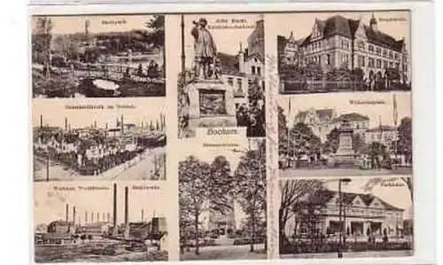 39736 Feldpost Ak Bochum Bergschule usw. 1915