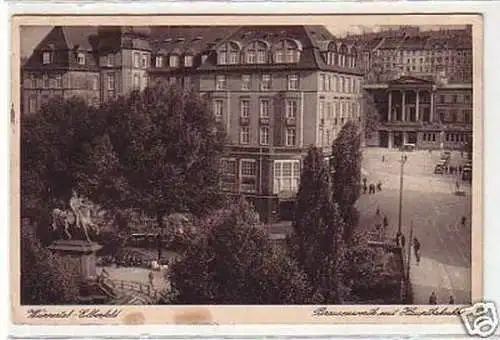 30635 Ak Wuppertal Elberfeld Hauptbahnhof 1932
