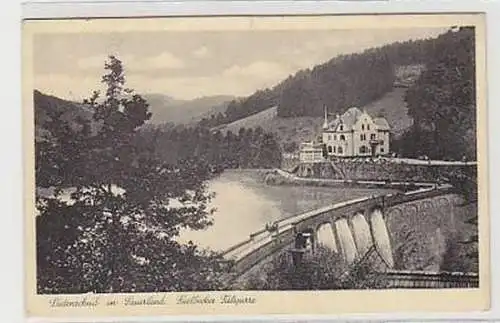 37783 Ak Lüdenscheid Sauerl. Fuellbecker Talsperre 1940