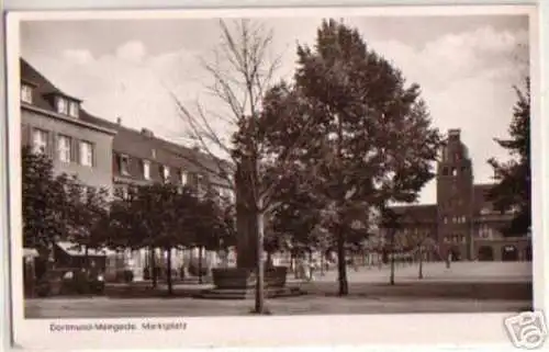 13658 Ak Dortmund Mengede Marktplatz 1956